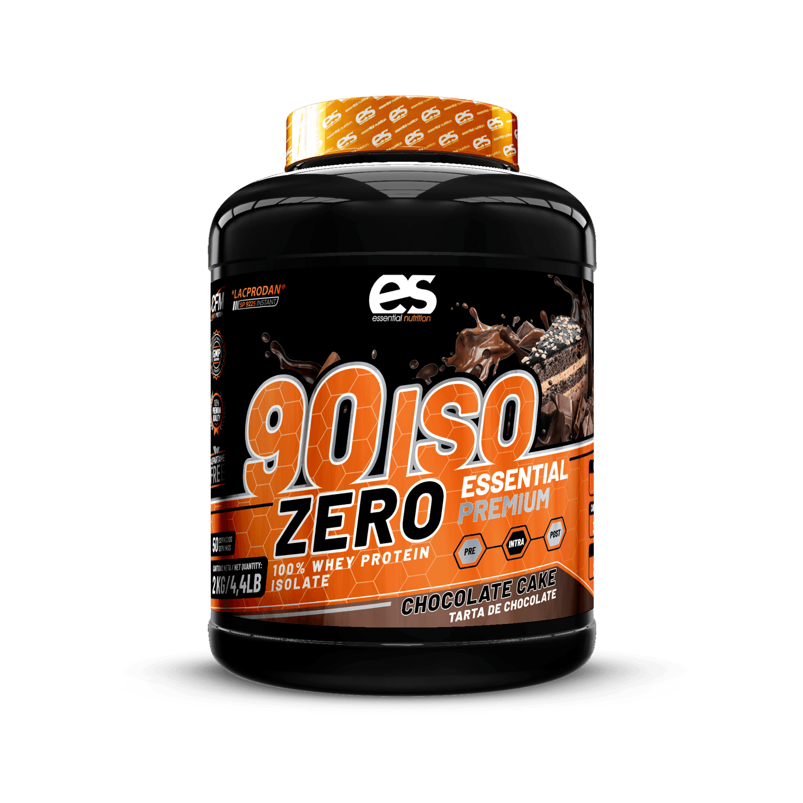 ISO ZERO 90 ESSENTIAL Lacprodan® - Tarta de Chocolate, 2kg