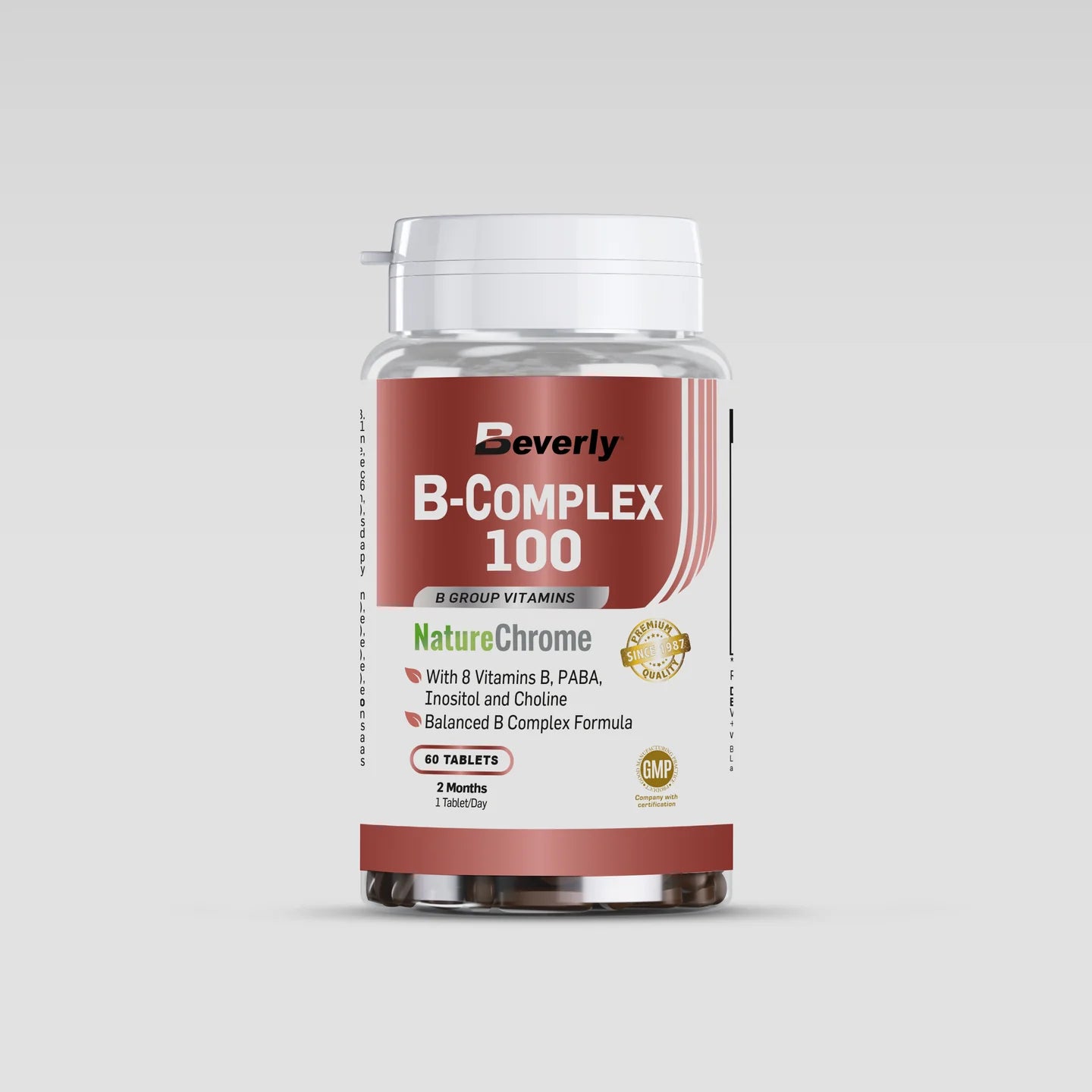 VITAMINS - B-COMPLEX 100 (B1,B2,B3, B5, B6, B7, B9, B12)