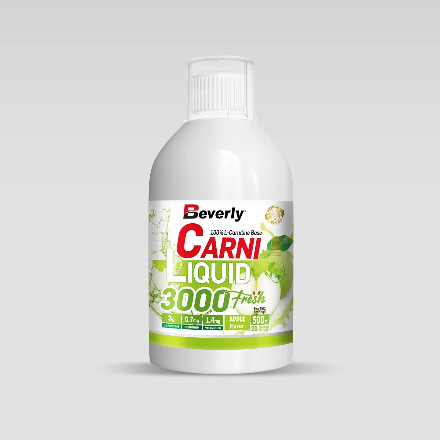 FAT BURNERS & DIURETICS - CARNI LIQUID 3000 - Green Apple