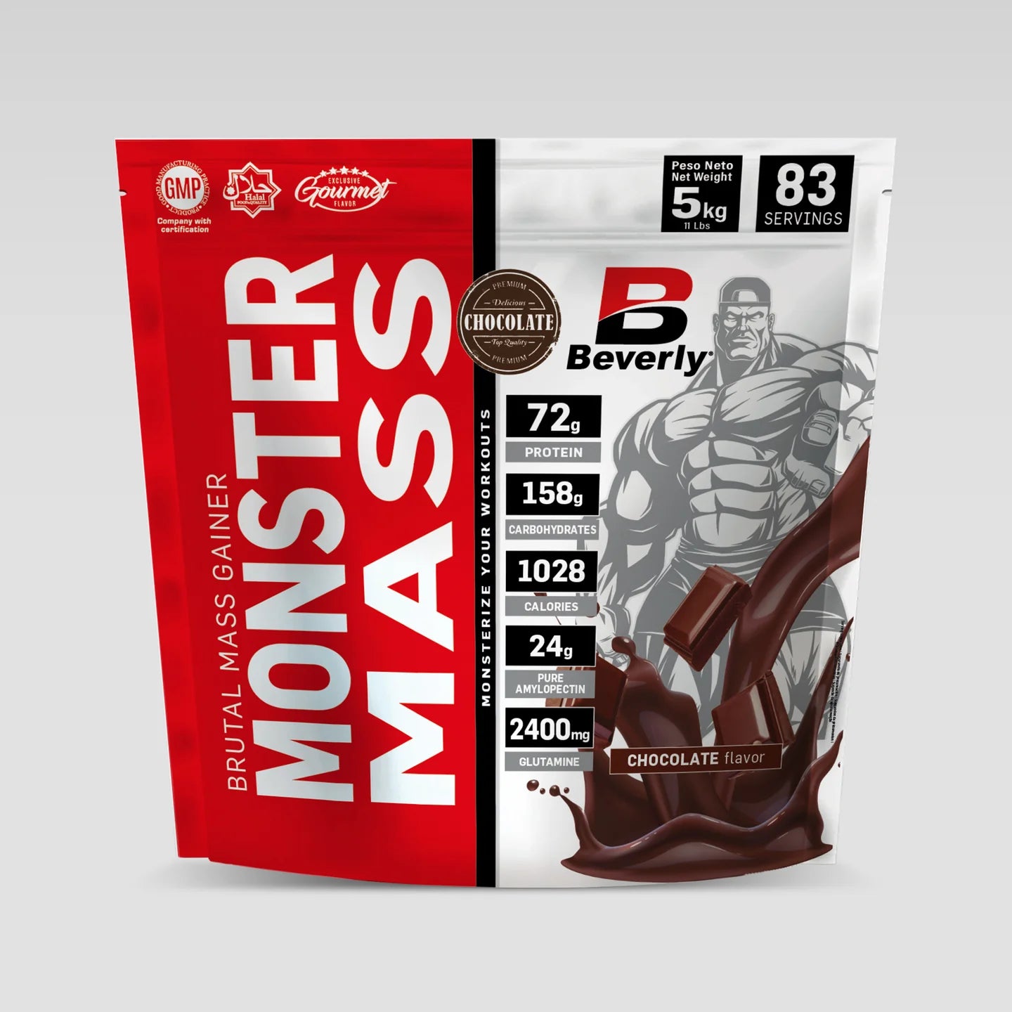 WEIGHT GAINERS - MONSTER MASS - Chocolate
