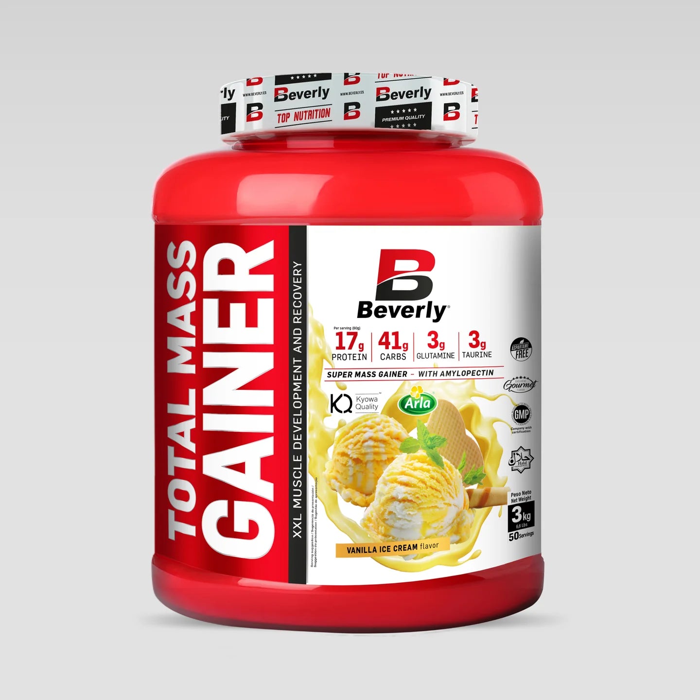 WEIGHT GAINERS - TOTAL MASS - Vanilla