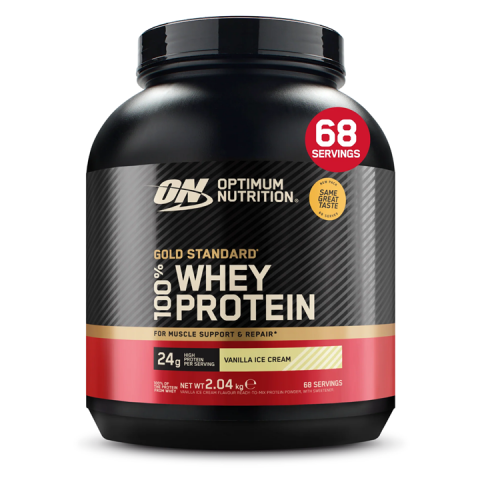 OPTIMUM GOLD WHEY STANDARD 2.04kg FRENCH VANILLA