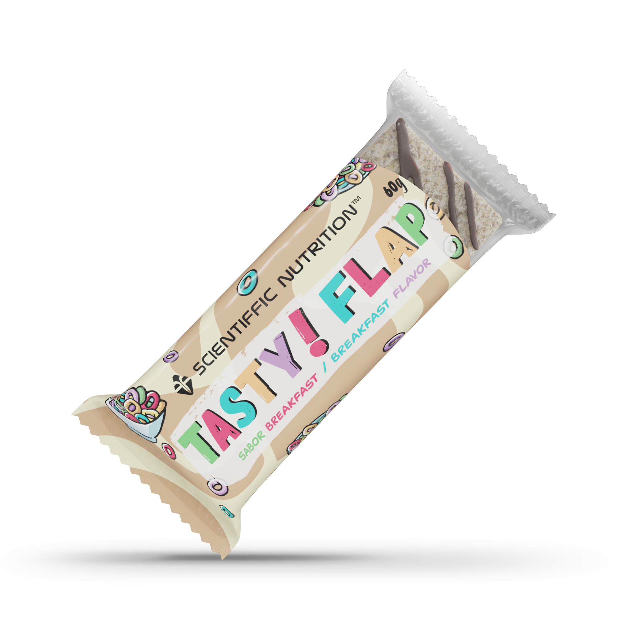 Scientiffic Nutrition Tasty ! Flap 60g Breakfast