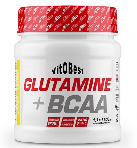 Vit.O.Best Glutamina + BCAA Complex 500G Cola - Vit.O.Best