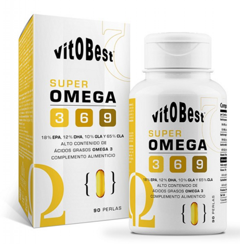 Vit.O.Best Super OMEGA 3-6-9 - 90 Perlas - Vit.O.Best
