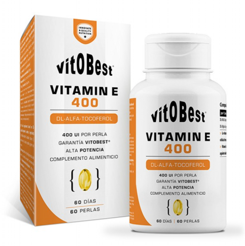 Vit.O.Best Vitamina E-400 - 60 Perlas - Vit.O.Best