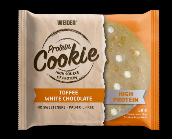 Weider Protein Cookie 50G Toffee White Choco - Weider