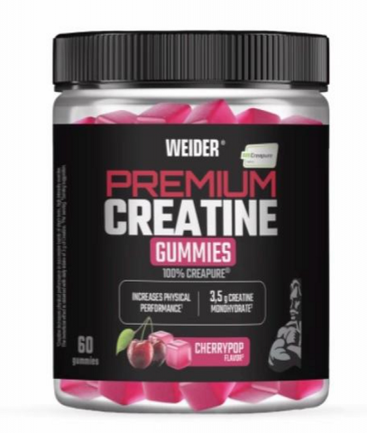 Weider Creatine CREAPURE 60 Gummies Cherry - Weider