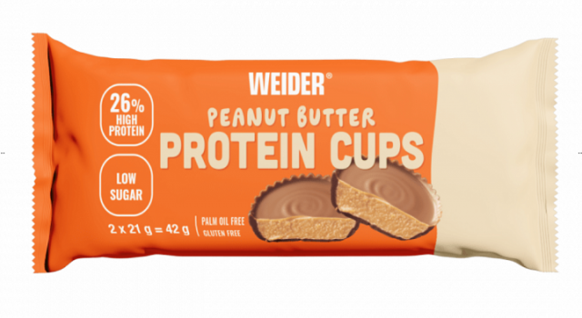 Weider Protein Peanut Butter Cups 42G - Weider