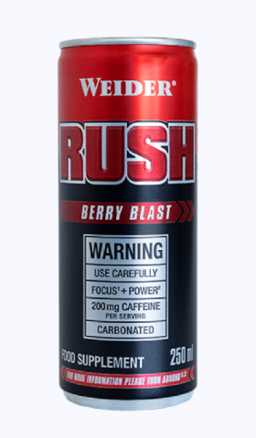 Weider Rush Rtd 250 ML Latas Sueltas - Weider