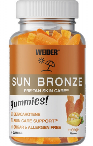 Weider Sun Bronze 40 Gummies Nueva Formula - Weider