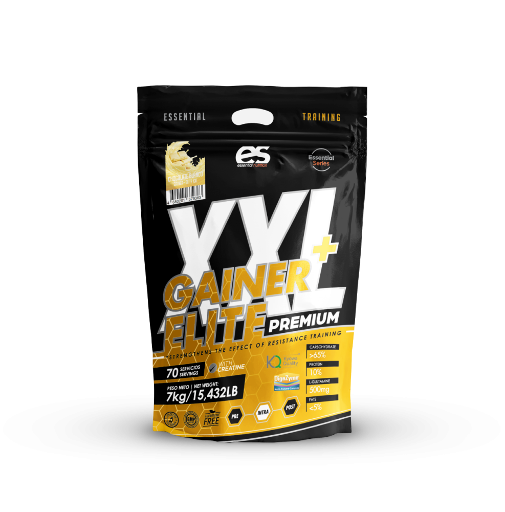 XXL GAINER+ ELITE PREMIUM 7kg - Chocolate Blanco