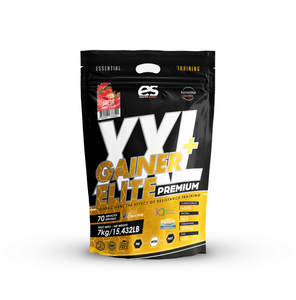 XXL GAINER+ ELITE PREMIUM 7kg - Fresa