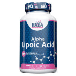 Ácido Alfa Lipoico Liberacion Sostenida 600 Mg 60 Tabs - Haya Labs