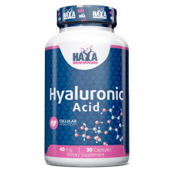 Ácido Hialurónico 40 mg - 30 Caps - Haya Labs