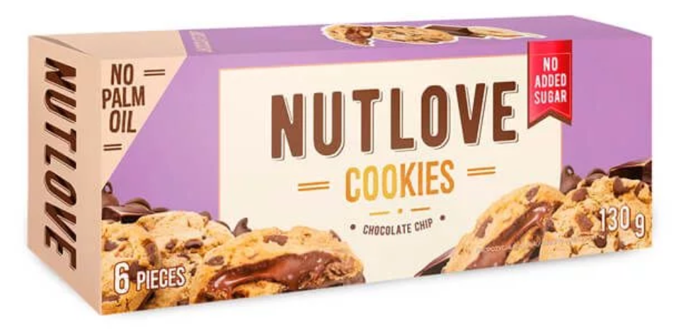 Nutlove Cookies 130 gr Chocolate Chip