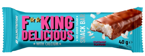 F**King Delicious SnackBar Coconut 40gr