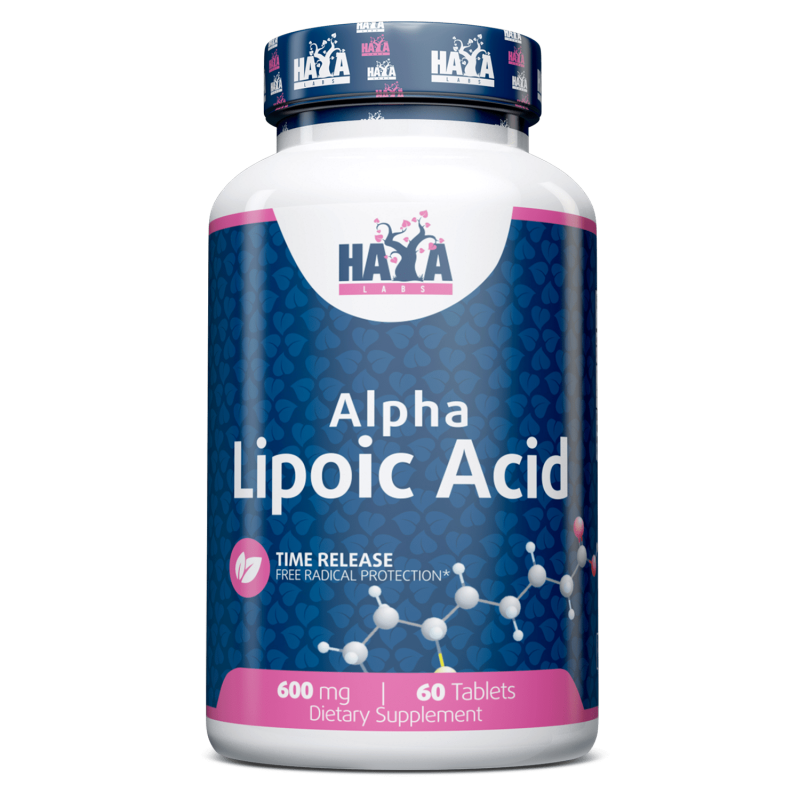 Alpha Lipoic Acid -Time Release- 600 mg. - 60 Tab