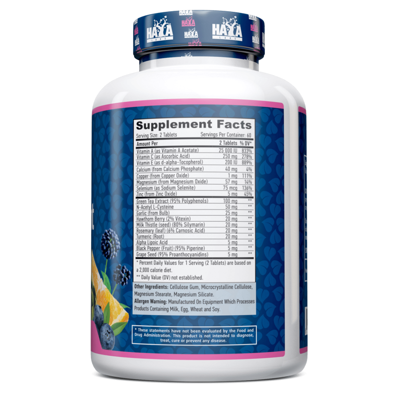 Antioxidant Complex 120 Tabs.