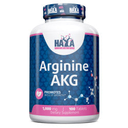 Arginina AKG 1000 mg - 100 Tabletas - Haya Labs