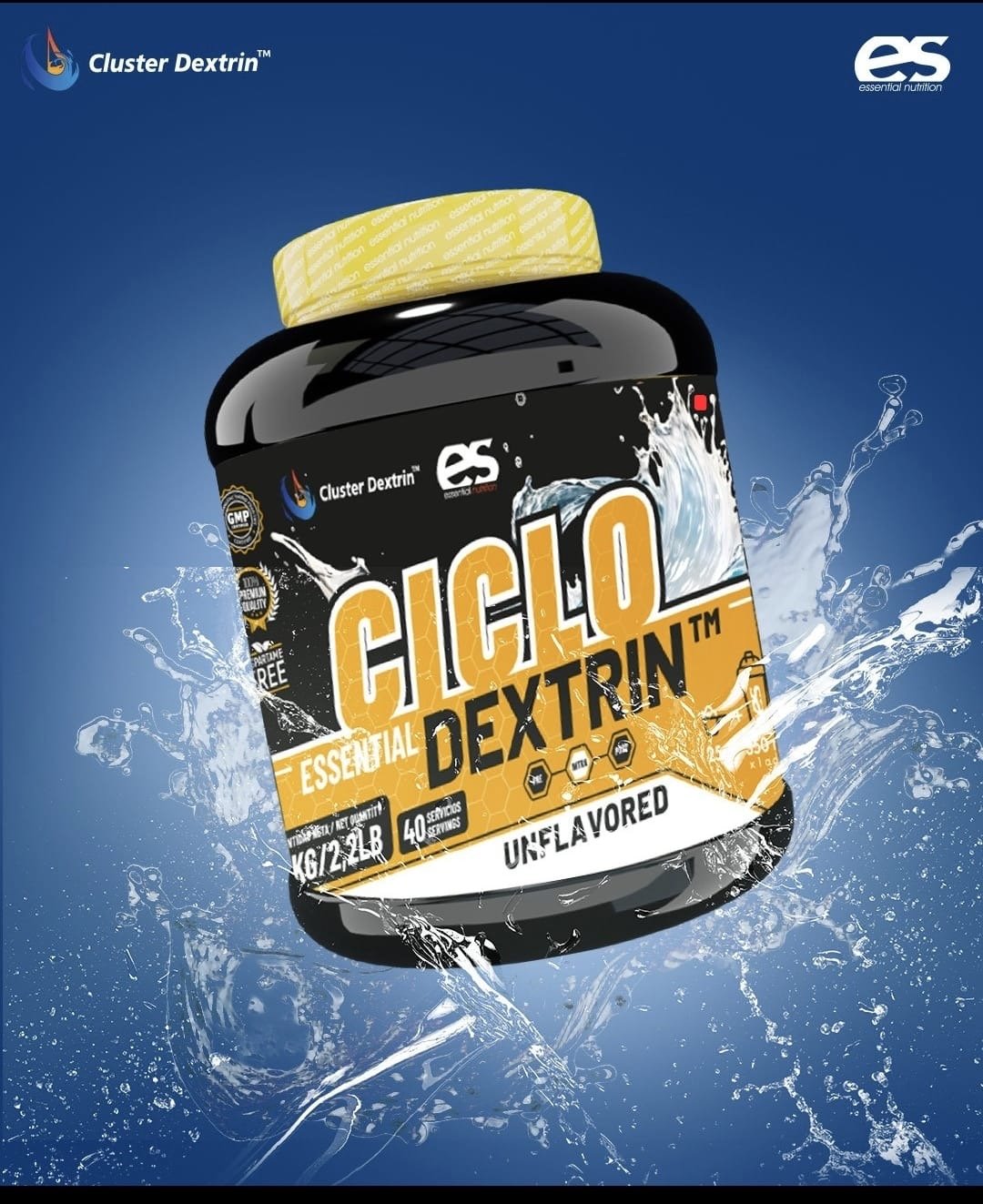 Ciclo Dextrina Cluster Essential - Neutro