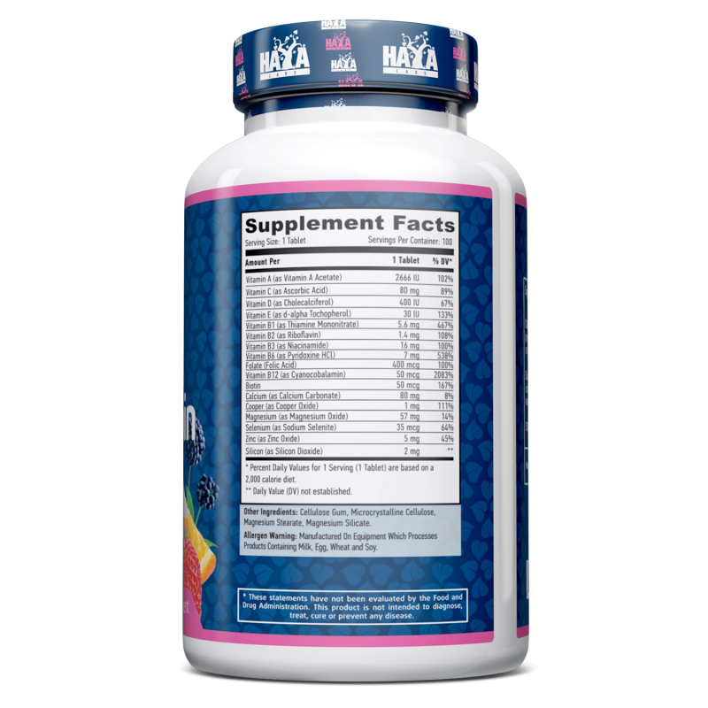 Basic Adult Multivitamin 100 Tabs.