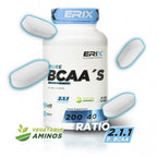 BCAA´S 2.1.1 (200 Comprimidos) - Erix Nutrición imagen 6