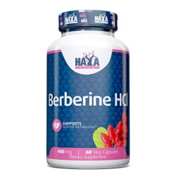 Berberine HCL 400 mg. - 60 VCaps. - Haya Labs