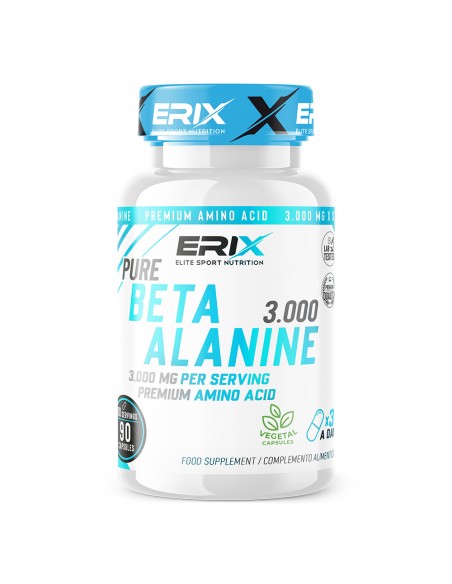 Beta alanine 3000 MG. 90 (Cápsulas) - Erix Nutrición imagen 3