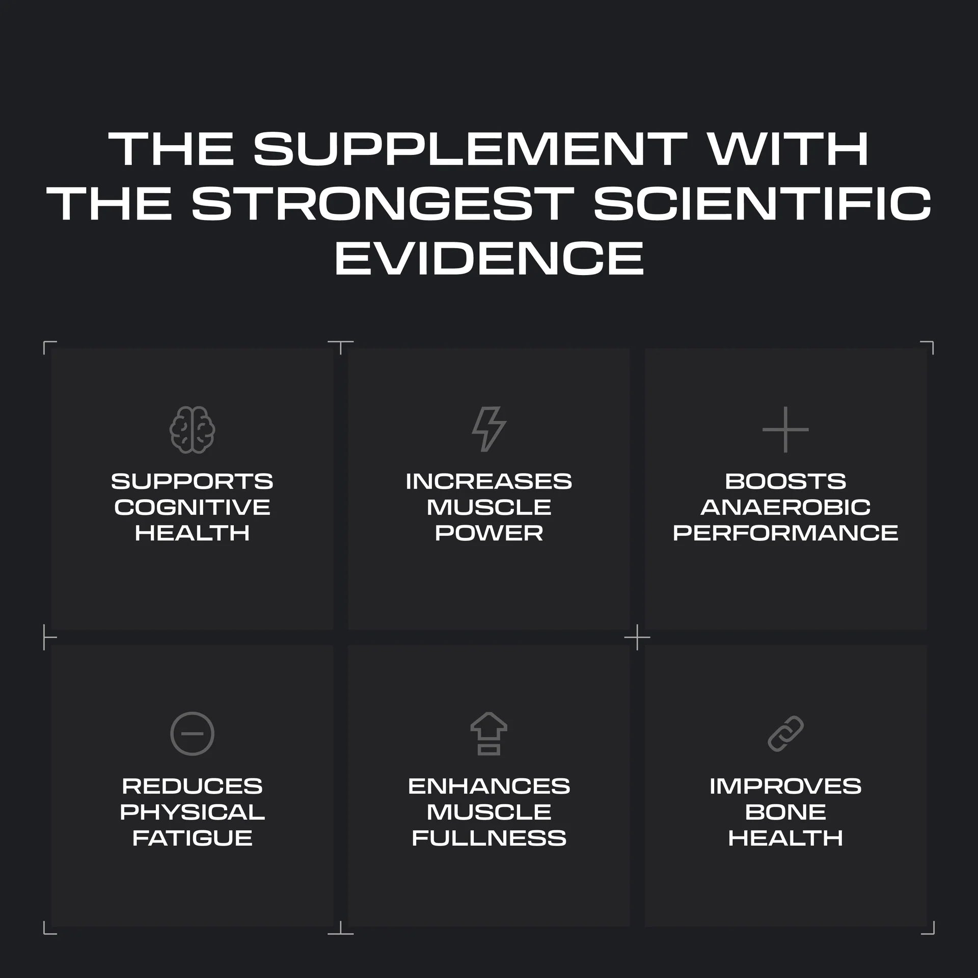 CREATINE & PRE-WORKOUTS - CREATINE Creapure® REBRANDING!!!
