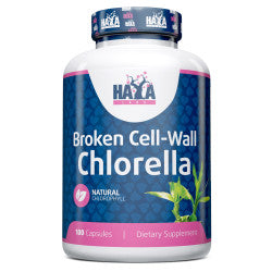 Broken Cell Wall Chlorella 500mg. - 100 Caps. - Haya Labs