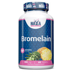 Bromelina 500 mg - 60 Tabs. - Haya Labs