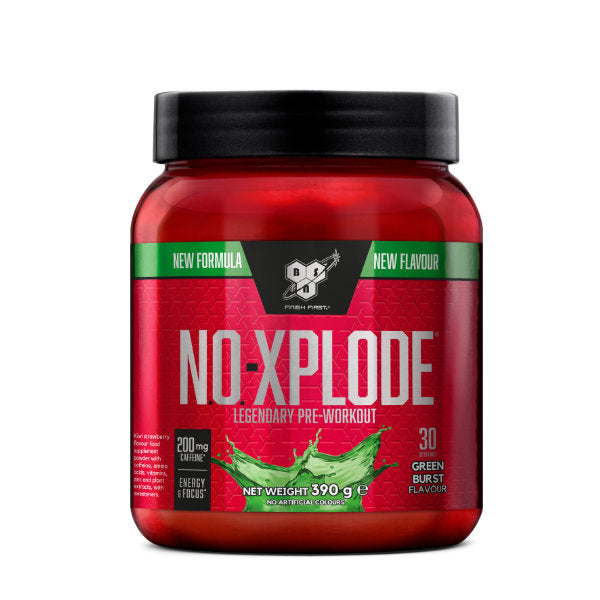 NO - Xplode 390 gr SABORES:Green Burst-purple power-red  rush