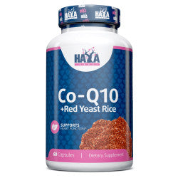 Co-Q10 60mg. & Red Yeast Rice 500mg. / 60 Caps - Haya Labs