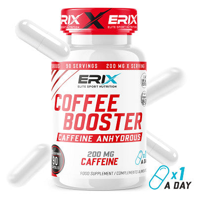 COFFEE BOOSTER Cafeína (90 Cápsulas) - Erix Nutrición