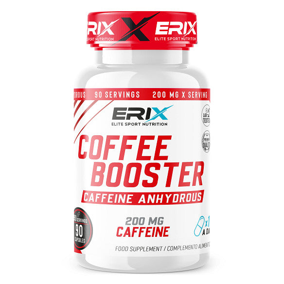 COFFEE BOOSTER Cafeína (90 Cápsulas) - Erix Nutrición imagen 4
