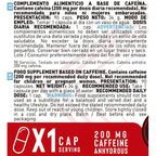 COFFEE BOOSTER Cafeína (90 Cápsulas) - Erix Nutrición imagen 6