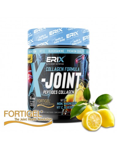 Collagen X-Joint Fortigel 320 gr (Sabor Limón) - Erix Nutrición imagen 2