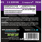 Creatina Creapure 300 G - Erix Nutrición imagen 5