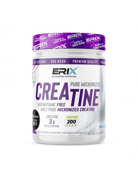 CREATINA MICRONIZADA 500Gr Neutra - Erix Nutrición imagen 5