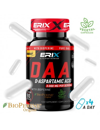 DAA (90 Cápsulas) - Erix Nutrición imagen 2