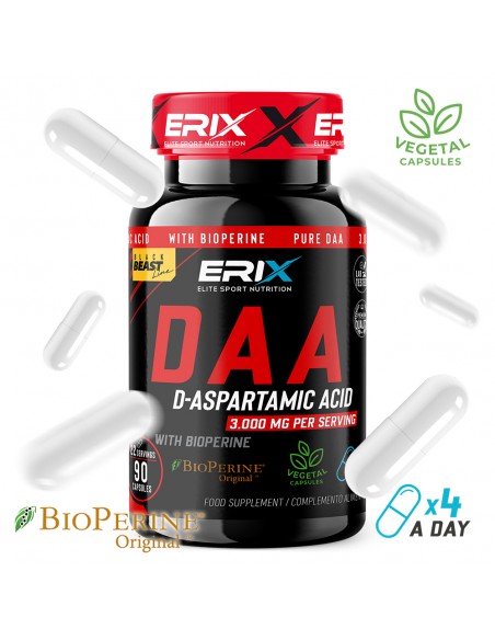 DAA (90 Cápsulas) - Erix Nutrición imagen 4