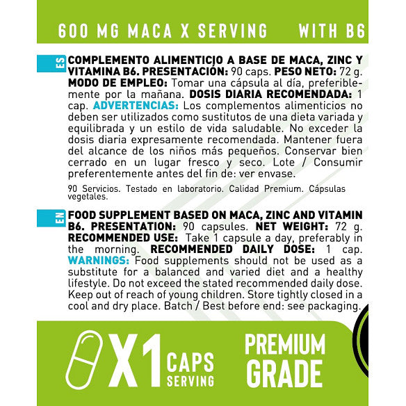 GABA (100 Cápsulas) - Erix Nutrición imagen 6