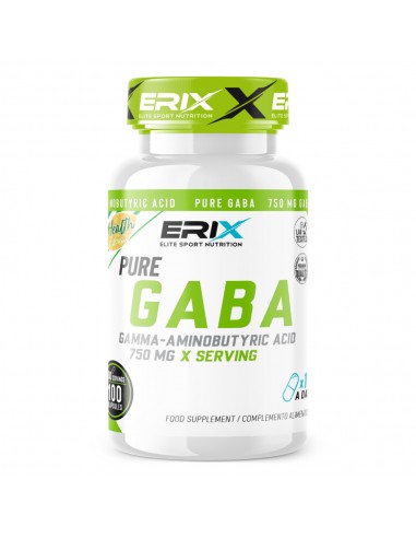 GABA (100 Cápsulas) - Erix Nutrición