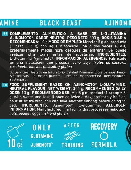 Glutamina AJINOMOTO 300 gr (Sabor Neutra) - Erix Nutrición imagen 5