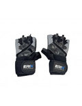 Guantes muñequera Negro/Gris - Erix Nutrición