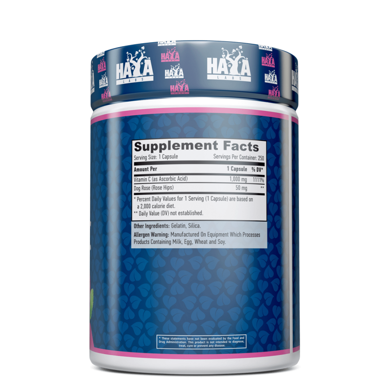 High Potency Vitamin C 1,000 mg With Rose Hips 250