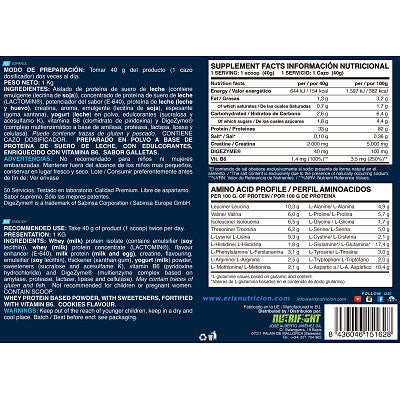 ISO ADVANCED PLUS 2 KG - Erix Nutrición imagen 2