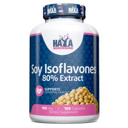 Isoflavonas de Soja 80 Extracto No Gmo 100 Mg 100 Caps