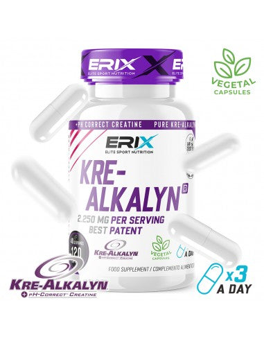 KRE-ALKALYN (120 Cápsulas) - Erix Nutrición imagen 2